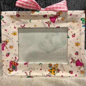 PRINCESS fabric picture Frame